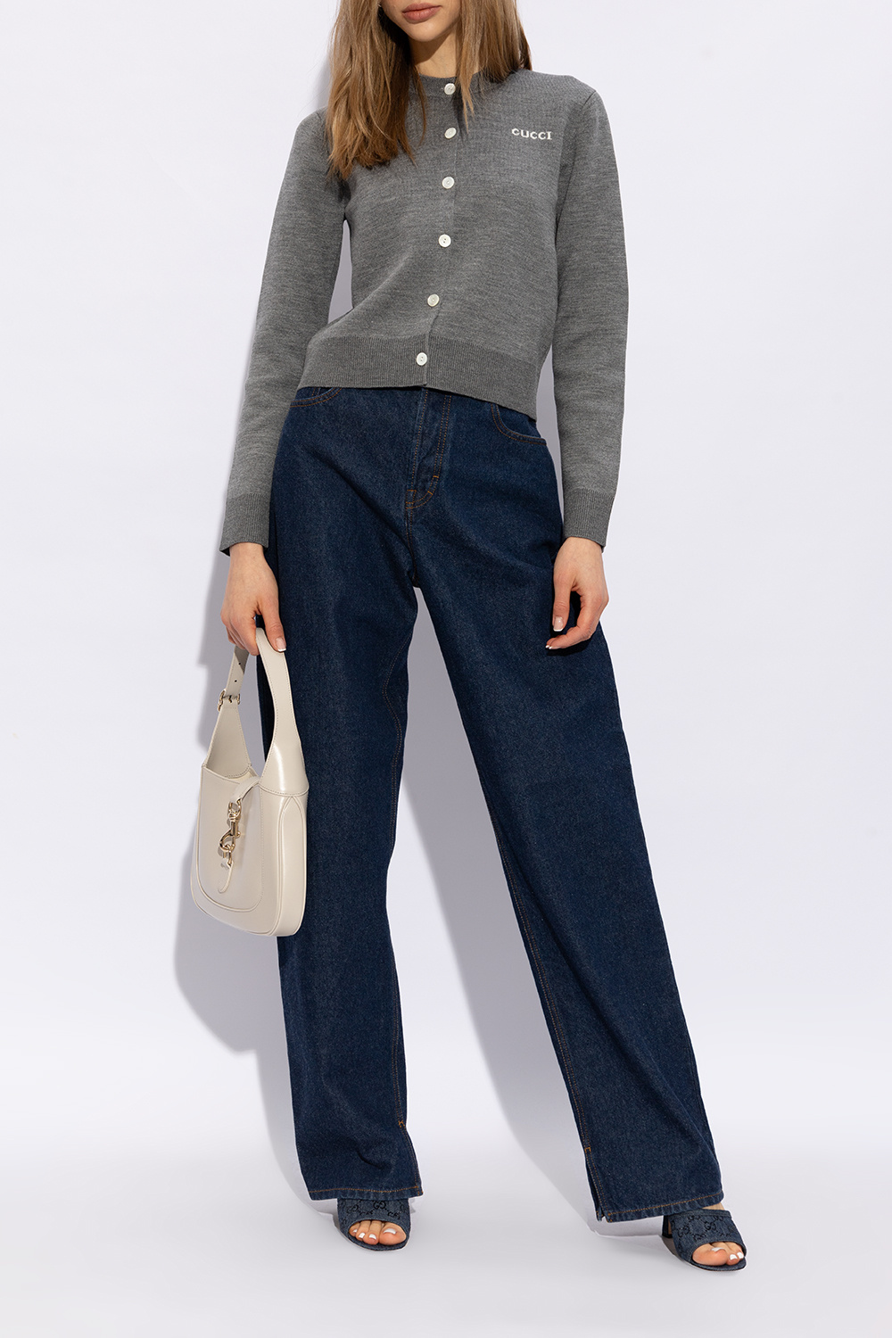 【COLOR iN ID】Denim Leather Strap Mules Schutz Cloe Denim Stiletto Mules | Saks Fifth Avenue